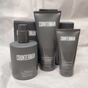 NIB Counterman Set of 3 + 1 FREE MAN BAR, 1 Body Wash, 1 Lotion, and 1 Cleanser
